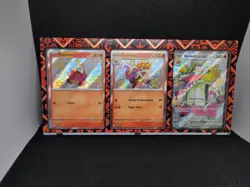 Pokemon TCG Paldean Fates Black Star Promos and Display Cases All 3 Sets - Image 3