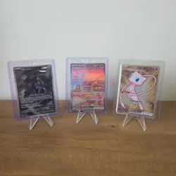 Pokemon 151 UPC Promo Set – Mew ex 053 & Mewtwo 052 Sealed, Metal Mew 205/165 NR - Image 1