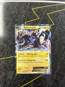 Pokemon TCG Zekrom EX BW38 Black & White Black Star Promo Holo HP - Image 1