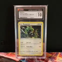 Pokemon Rayquaza SWSH029 Promo Sword & Shield CGC 10 GEM MINT Holo English - Image 1