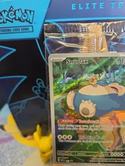Snorlax 051 Pokemon Center Stamp SVP051 Stamped 151 Black Star ETB Promo Sealed - Image 2