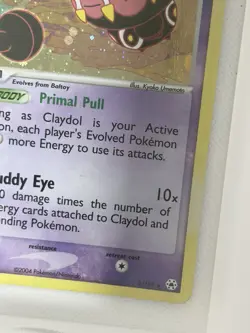 Pokemon Claydol EX Hidden Legends 2/101 Holo Rare 2004 Kyoko Umemoto 80 HP DMG - Image 5