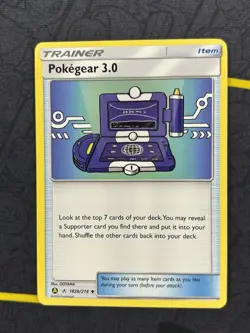 Pokegear 3.0 182B/214 Pokemon Alternate Art Non Holo Trainer Promo - NM - Image 2