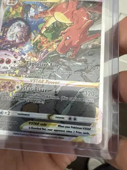 Pokemon TCG Charizard VSTAR SWSH262 Mint Condition - Image 4