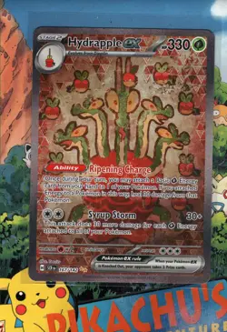 Pokemon TCG Hydrapple ex 167/142 Sv07: Stellar Crown Holo NM/M - Image 1