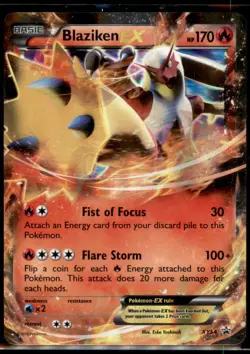 Pokemon Blaziken EX - XY54 XY Promos Promo Holo Pokemon MP - Image 1