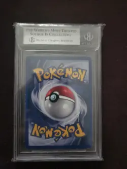 2005 Pokemon Rayquaza Goldstar EX Deoxys Holo #107 BGS 5 Deutsch - Image 2
