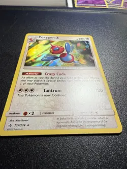 Pokemon TCG Porygon-Z Holo 157/214 Unbroken Bonds Near Mint Free Shipping - Image 2