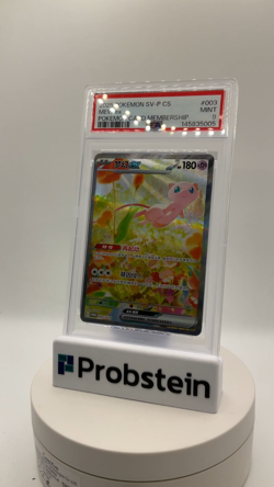PSA 9 Mew Ex 2025 Pokemon S-Chinese 151 Promo 003 SV-P Membership Exclusive - Image 2
