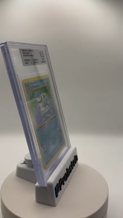 1999 Pokemon 1st Edition Thick Stamp #2 Blastoise Holo R BGS 6.5 EX-MT+ - Image 2