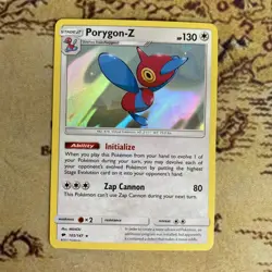 Pokemon Porygon-Z HOLO RARE 105/147 Burning Shadows Sun & Moon - Image 1