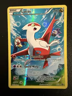 Pokemon TCG Latias XY78 XY Promo Full Art Holo Basic HP 90 Speed Wing English - Image 1