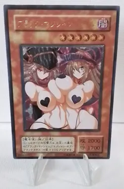 Dark Magician Girl Lewd Yu-Gi-Oh Waifu Foil Anime Card - Image 1