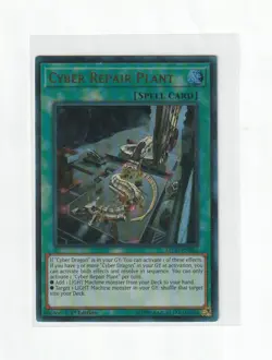 Cyber Repair Plant (UR) Ultra Rare Legendary Dragon Decks LEDD-ENB12 LP - Image 1