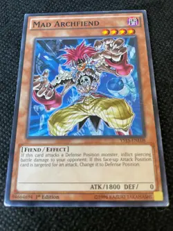 Mad Archfiend - YS15-ENL08 - Common - 1st Edition - Damaged - YuGiOh! - Image 1