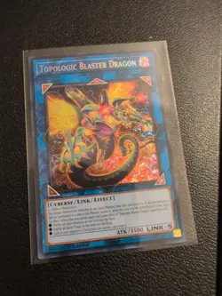 Topologic Blaster Dragon-Secret Rare - 1St Edition - 046 - Burst Protocol - NM - Image 1