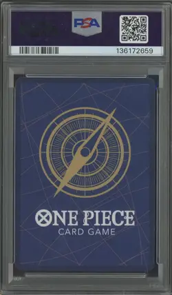 2024 ONE PIECE ENGLISH #043 MONKEY.D.LUFFY CONVENTION EXCLUSIVE FOIL PSA 10 - Image 3