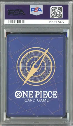 2025 One Piece OP13 ENGLISH 3rd Anniversary Silver #004 Shanks PSA 10 GEM MINT - Image 3