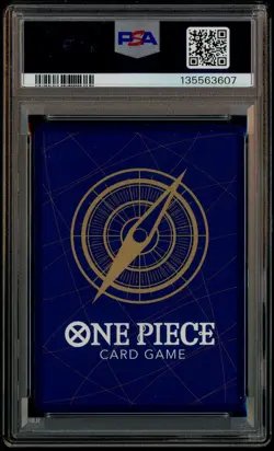 2025 ONE PIECE JPN PROMOS OFFICIAL EVENT TOP PRIZE #014 MONKEY D. LUFFY PSA 10 - Image 3
