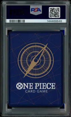 2025 One Piece OP12 EN 3rd Anniversary Silver #093 Marshall D. Teach PSA 10 - Image 3