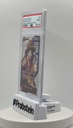 2025 One Piece EN 3rd Anniversary Treasure CP Pack #014 Monkey D. Luffy PSA 10 - Image 2