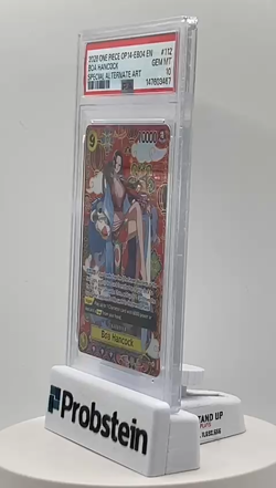 2026 One Piece OP14-EB04 EN Special Alternate Art #112 Boa Hancock PSA 10 - Image 2