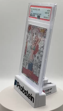 2024 One Piece Japanese PRB01 Manga Alternate Art #016 Nami PSA 10 GEM MINT - Image 2