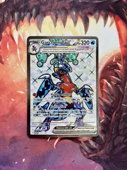 Garchomp ex Pokemon Ultra Rare Full Art Paradox Rift 219/182 Card NM 💧 - Image 2