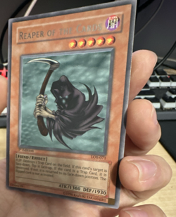 Konami Yu-Gi-Oh! Reaper of the Cards LOB-071 1st Edition NEAR MINT - Image 2