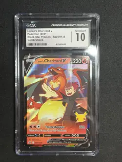 Lance's Charizard V SWSH133 SWSH: Sword & Shield Promo Cards Holo - Image 1