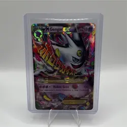 Pokemon M Gengar EX Full Art Promo Holo XY166 210 HP Mega XY Card / Mint - Image 1