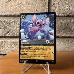 Disney Lorcana Angel-Experiment 624 Character Card Storyborn Ally Alien 191/204 - Image 1