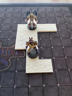 Yugioh! Dungeon Dice Monsters Tiles (Set Of 11) Double Sided W/ Star - White - Image 4