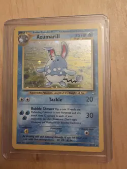 Pokemon Azumarill Neo Genesis Holo Rare 70 HP Card 2/111 2000 - Image 1