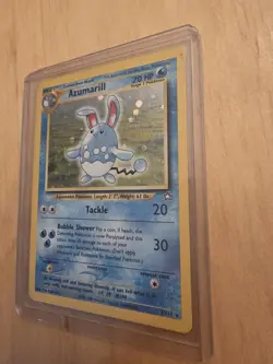 Pokemon Azumarill Neo Genesis Holo Rare 70 HP Card 2/111 2000 - Image 2