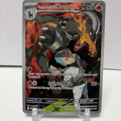 Pokemon TCG Team Rockets Houndoom Illustration Rare Card 191/182 Destined Rivals - Image 1
