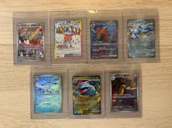 Pokemon Card Lot of 14 Cards - Double Rare, IR, PokeBall (MINT CONDITION) - Image 1