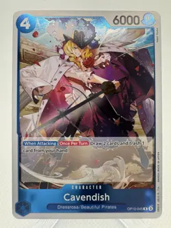 One Piece Card Cavendish Foil OP10-045 R - Image 1