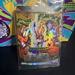 Dragon Ball Super Card Game Masters Energy Marker Miraculous Revival M-18 Sealed - Image 1