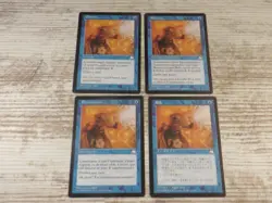 4x Disrupt - Weatherlight - NM/EX - 1x Engl 1x Germ 1x Asian 1x French - OOP MTG - Image 1