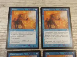 4x Disrupt - Weatherlight - NM/EX - 1x Engl 1x Germ 1x Asian 1x French - OOP MTG - Image 3