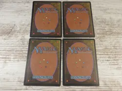 4x Disrupt - Weatherlight - NM/EX - 1x Engl 1x Germ 1x Asian 1x French - OOP MTG - Image 5