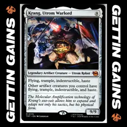 Krang, Utrom Warlord - 0175 - M - Non-Foil - TMNT - MTG - NM/M - Image 1
