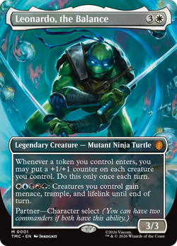 Leonardo, the Balance (Borderless) Teenage Mutant Ninja Turtles Commander - Near - Image 1