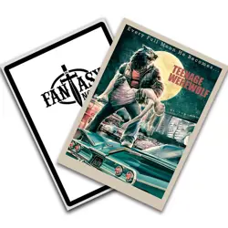 Teenage Werewolf – Vintage Style – MTG Size – 100 Textured Matte Card Sleeves - Image 4
