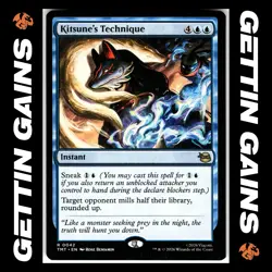 Kitsune's Technique - 0042 - R - Non-Foil - TMNT - MTG - NM/M - Image 1