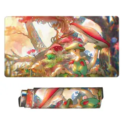 Shroomish - Board Game Pokemon Playmat Games Mousepad Play Mat of TCG 3436 - Image 1