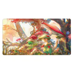 Shroomish - Board Game Pokemon Playmat Games Mousepad Play Mat of TCG 3436 - Image 2