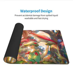 Shroomish - Board Game Pokemon Playmat Games Mousepad Play Mat of TCG 3436 - Image 3