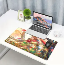 Shroomish - Board Game Pokemon Playmat Games Mousepad Play Mat of TCG 3436 - Image 4